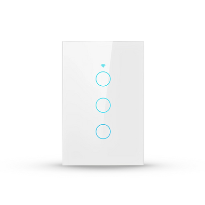 Interruptor Inteligente Smart Wi-fi 3 Botões 4x2 Bivolt Preto Neo Avant
