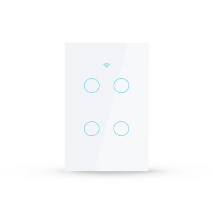 Interruptor Inteligente Smart Wi-Fi 1 Botão 4x2 Bivolt Preto Neo Avant