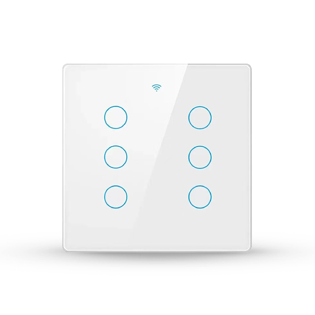 Interruptor Inteligente Smart Wi-fi 6 Botões 4x4 Bivolt Branco Neo Avant
