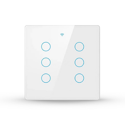 Interruptor Inteligente Smart Wi-fi 6 Botões 4x4 Bivolt Branco Neo Avant