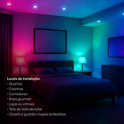 Lâmpada Led Par20 Inteligente Wi-fi 2.4 GHz 7w 2700K/6500K RGB E27 Branco Neo Avant
