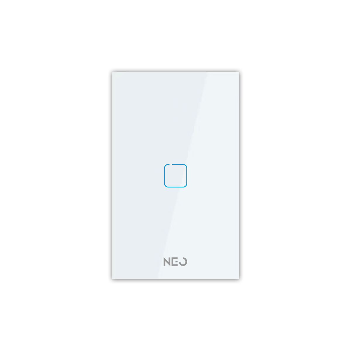 Interruptor Inteligente Zigbee 1 Botão 4x2 Bivolt Branco Neo