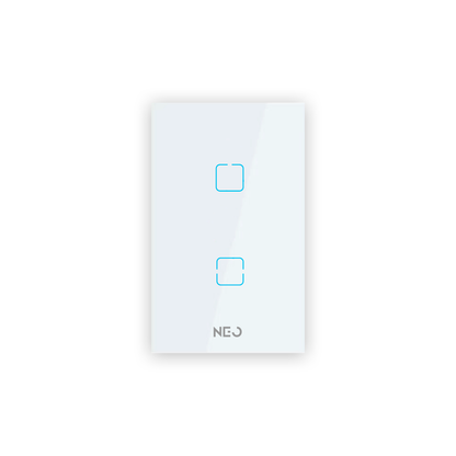 Interruptor Inteligente Zigbee 2 Botões 4x2 Bivolt Branco Neo