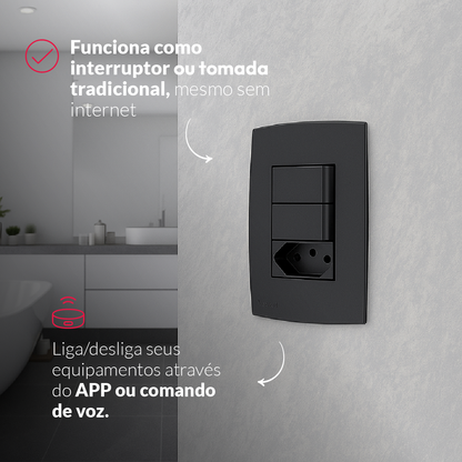 Modulo Relé 2 Interruptores Inteligente Zigbee 2X5A Bivolt Avant Neo - NEO Avant