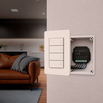 Mini Módulo Relé Interruptor Inteligente Wifi 4 Canais 5A Neo