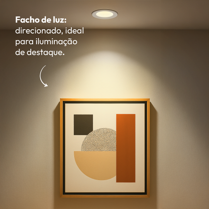 Lâmpada Led Par20 7w 4000k Branco Neutro E27 Bivolt Alut