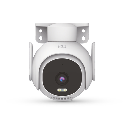 Câmera Vion Full HD 1080p Wifi 355° Onvif Visão Noturna Branco Neo