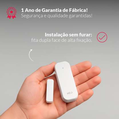 Sensor Porta e Janela Zigbee Sobrepor Branco Neo