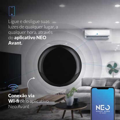 Controle Universal de Infra Vermelho Wifi Bivolt Neo