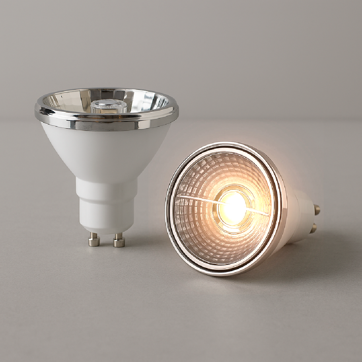 Lâmpada Led Ar70 4.8w Gu10 2700k Branco Quente Bivolt Alut