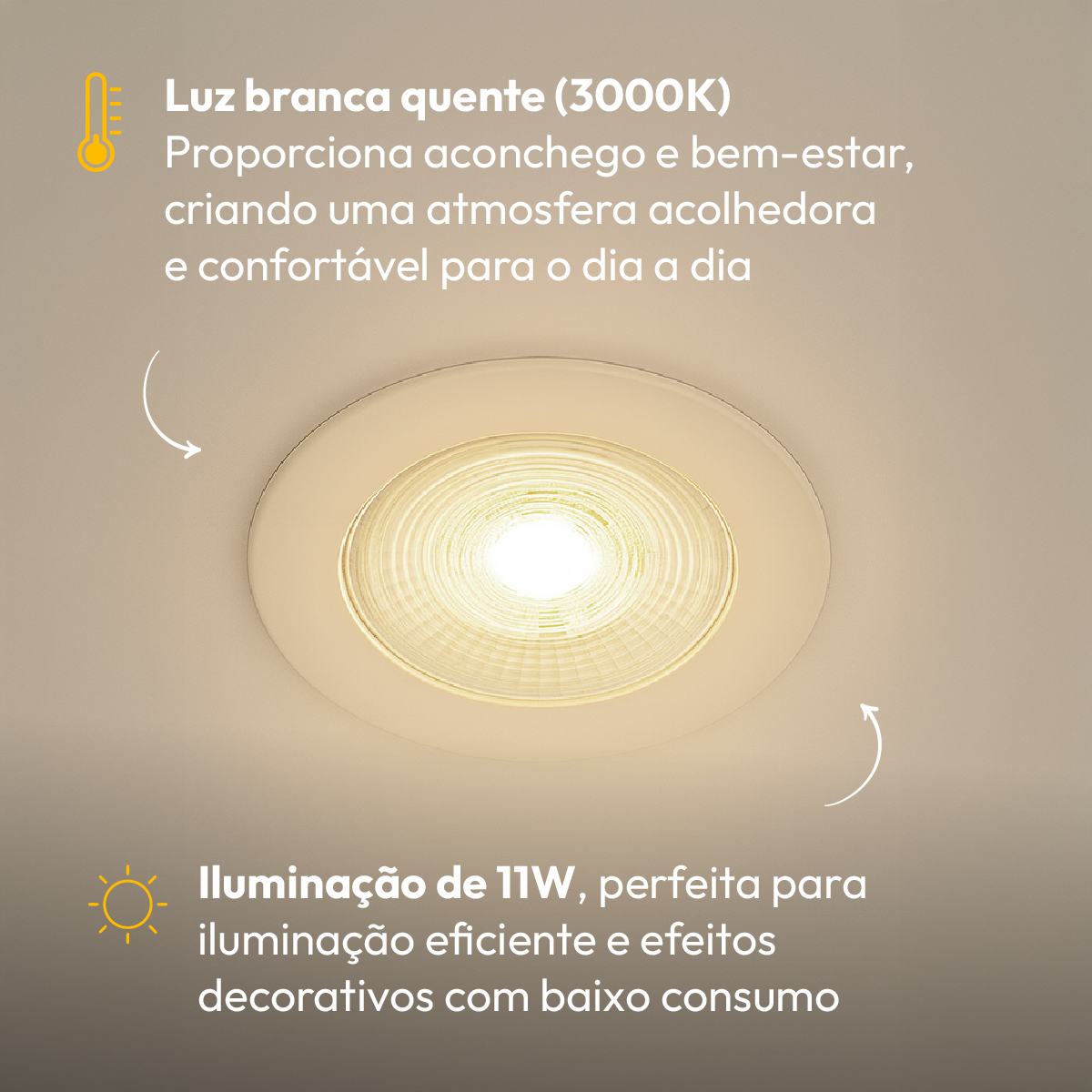 Lâmpada Led Par30 11w 3000k Branco Quente E27 Bivolt Alut