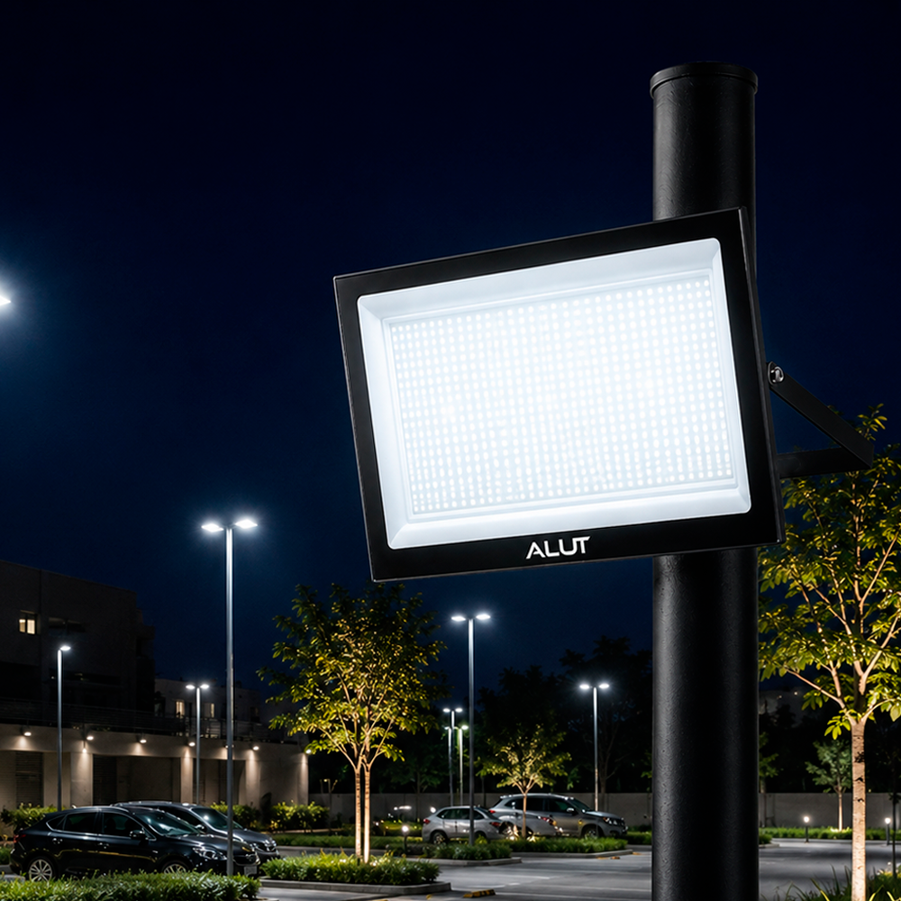 Refletor Led Slim 500w 6500k Branco Frio Bivolt IP65 Alut