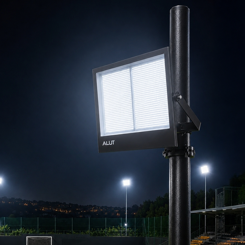 Refletor Led Slim 1000w 6500k Branco Frio Bivolt IP65 Alut