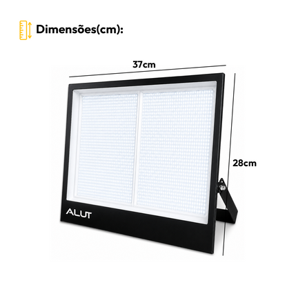 Refletor Led Slim 1000w 6500k Branco Frio Bivolt IP65 Alut