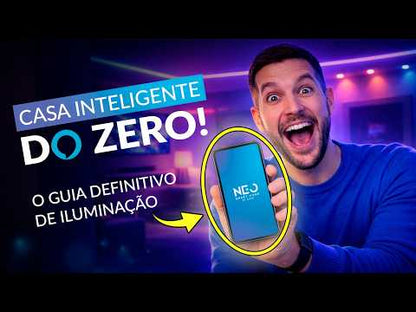 Lâmpada Led Inteligente Wifi Bulbo HP 30W RGB Colorido E27 Neo
